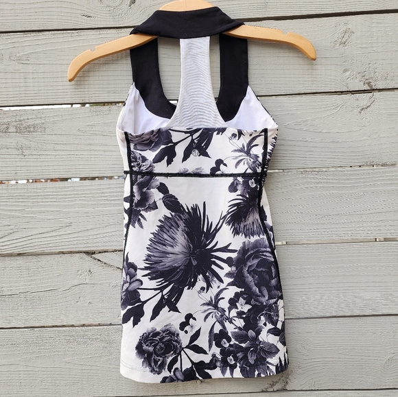 Lululemon Scoop Neck Tank Brisk Bloom - Picture 4 of 5